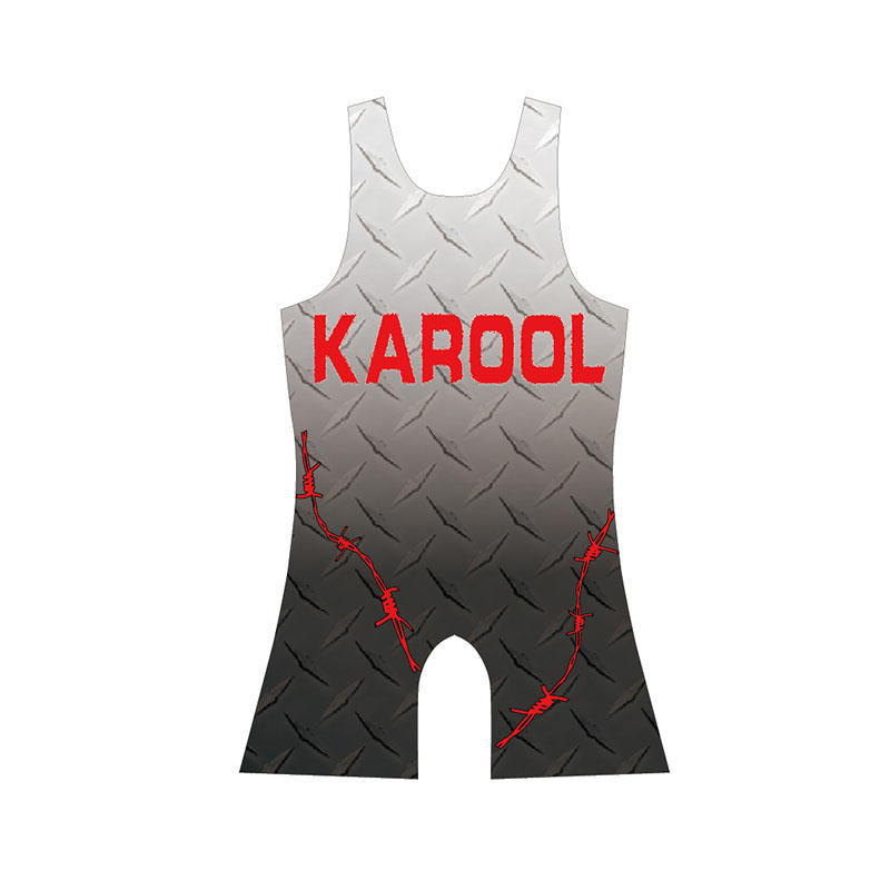Karool hot sale custom wrestling singlets manufacturer for sporting-3