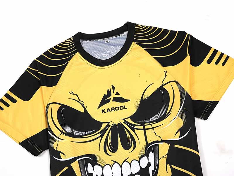 Hot mens running shirts material Karool Brand