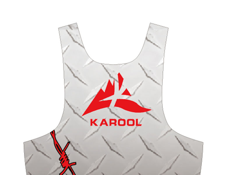 Karool comfortable wrestling singlet with good price for sporting-6