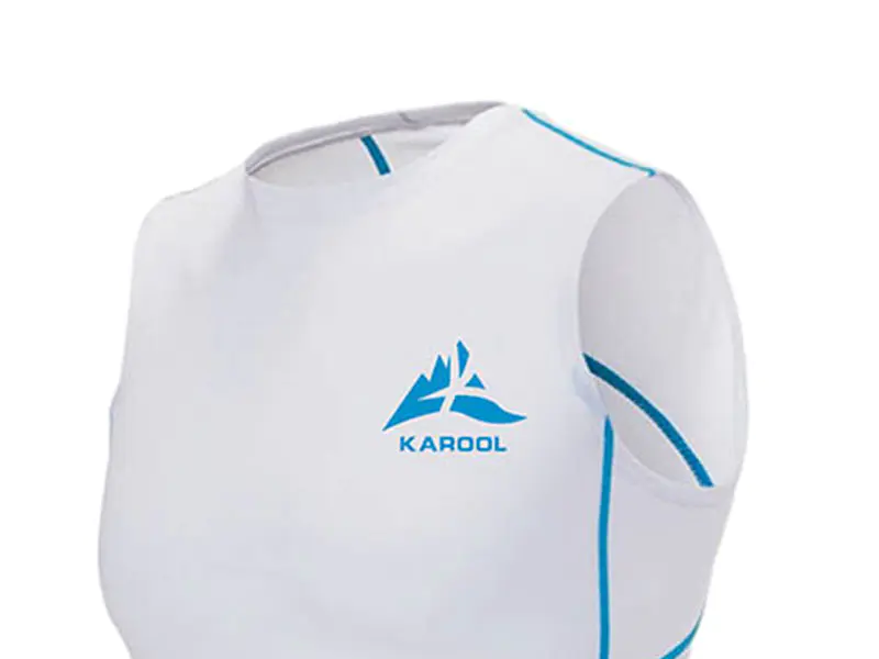 suit vest short compression apparel Karool Brand