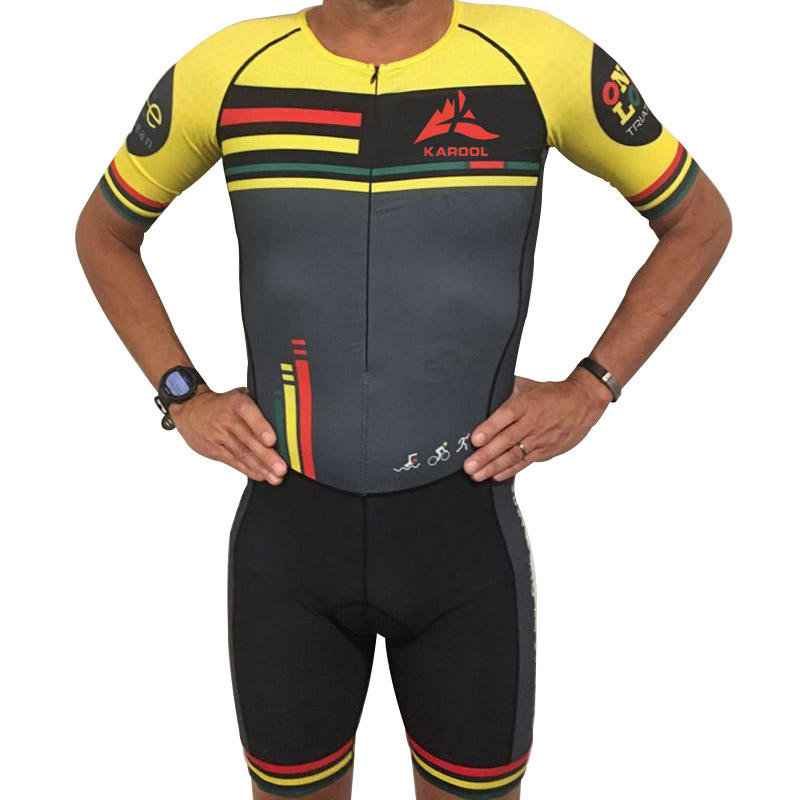 Karool close fitting cycling skinsuit directly sale for running-1