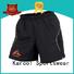 Karool casual black running shorts wholesale for men
