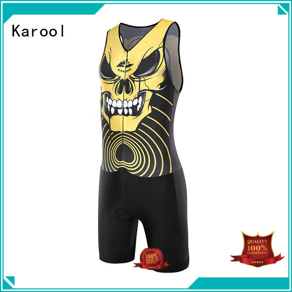 triathlon and short Karool Brand triathlon attire