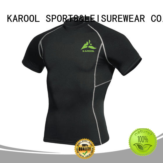 Karool breathable compression sportswear manufacturer for running
