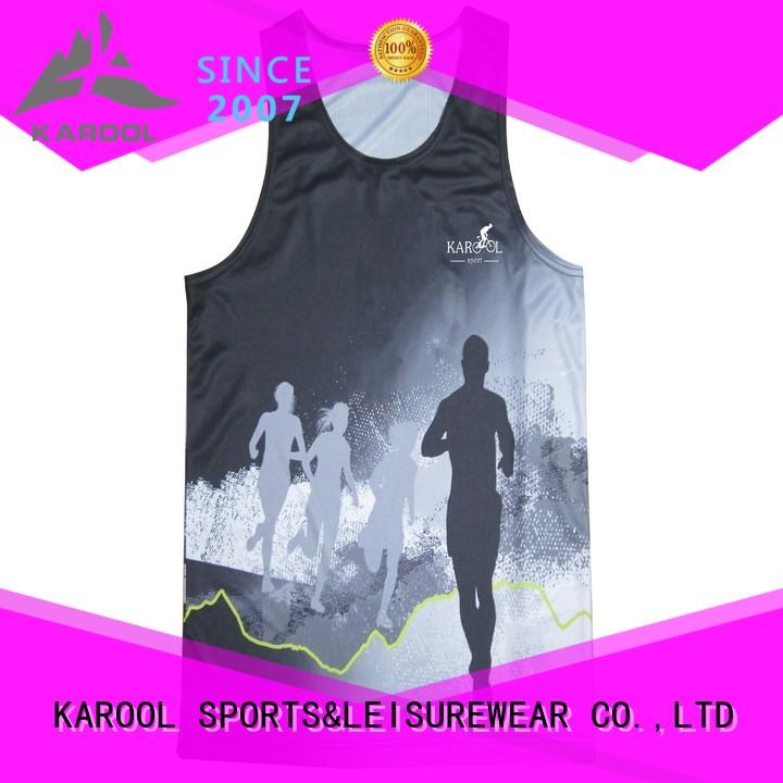 Karool racerback running sportswear supplier for men