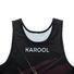 Karool breathable custom wrestling singlets with good price for sporting