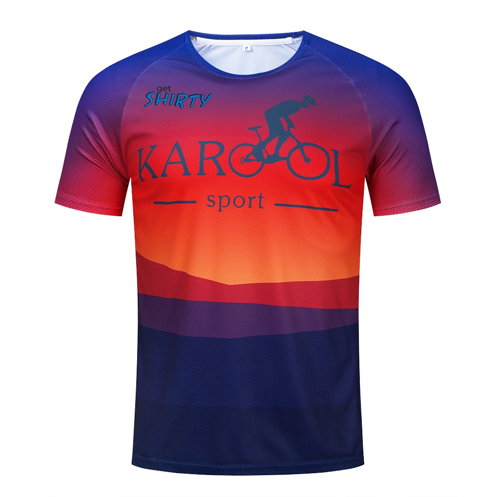 Karool wholesale custom running shirts with good price for sporting-1