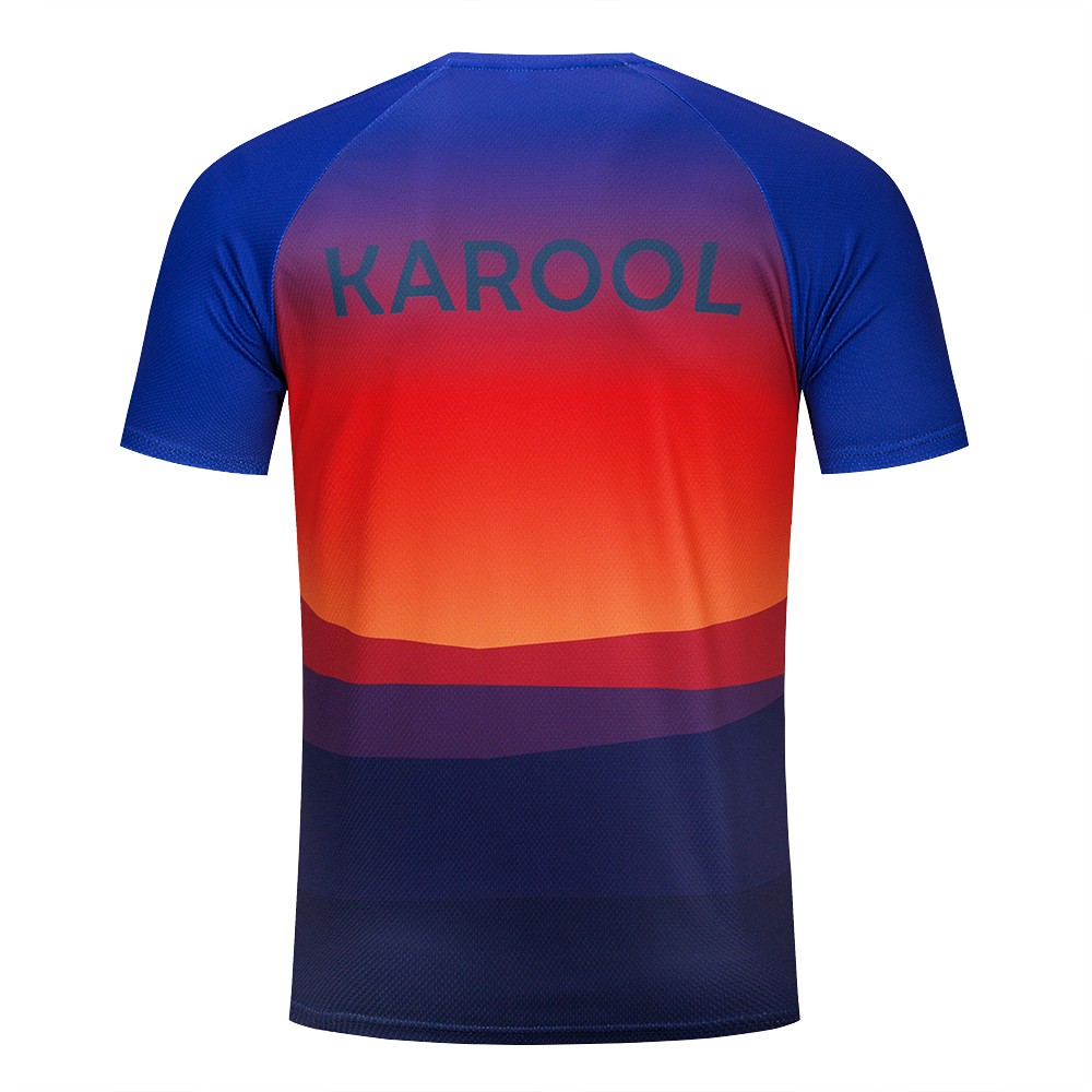 Karool wholesale custom running shirts with good price for sporting-2