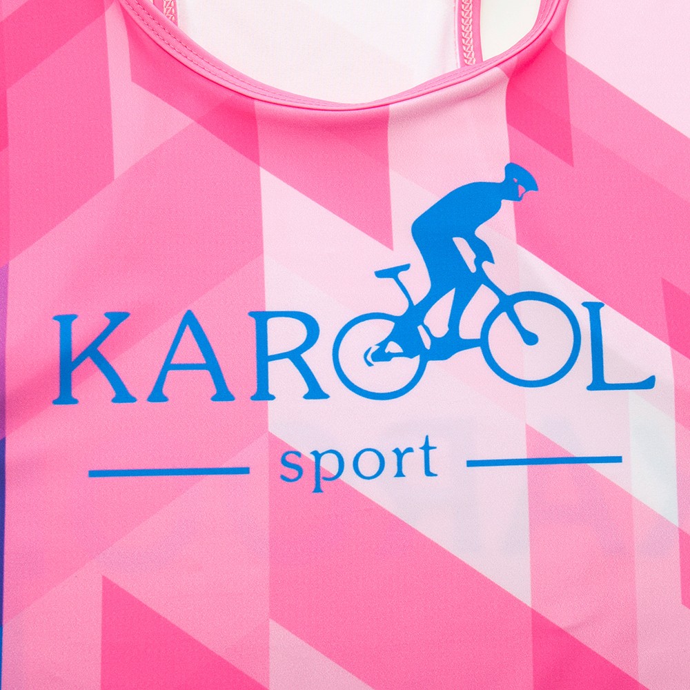 Karool light weight mens running singlet manufacturer for short run-4
