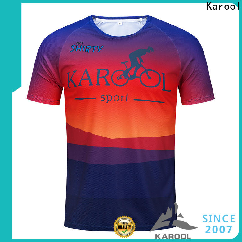 Karool wholesale mens running tops directly sale for short run