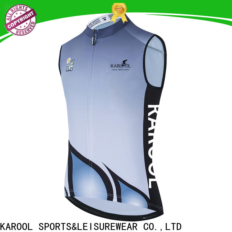 Karool wholesale windproof cycling jacket manufacturer for sporting