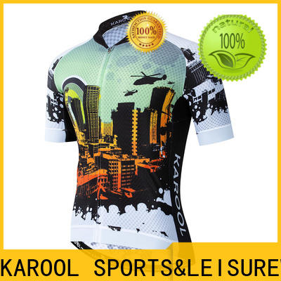Karool custom bike jersey supplier for men