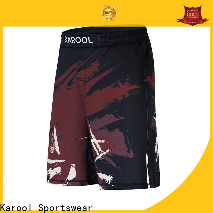 Karool custom fighter shorts supplier for running