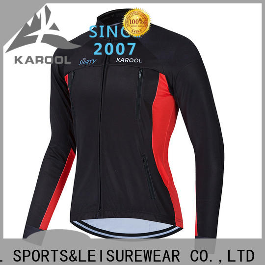 Karool new lightweight cycling jacket manufacturer for men