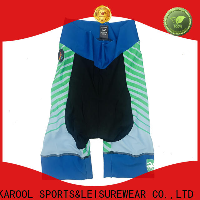 Karool comfortable running compression shorts with good price for women
