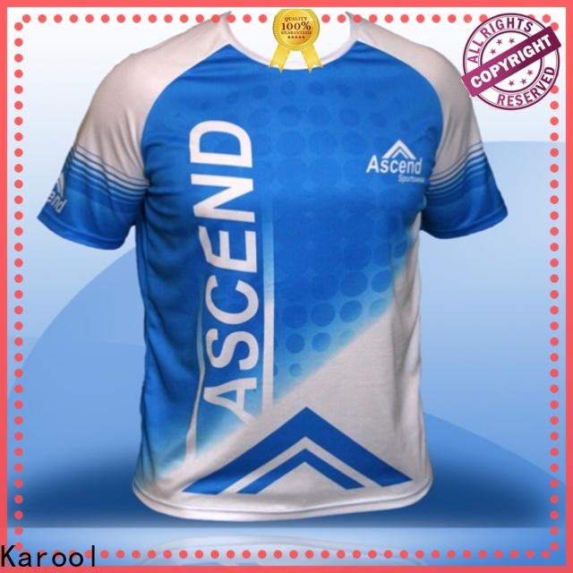 Karool running t shirt customized for sporting