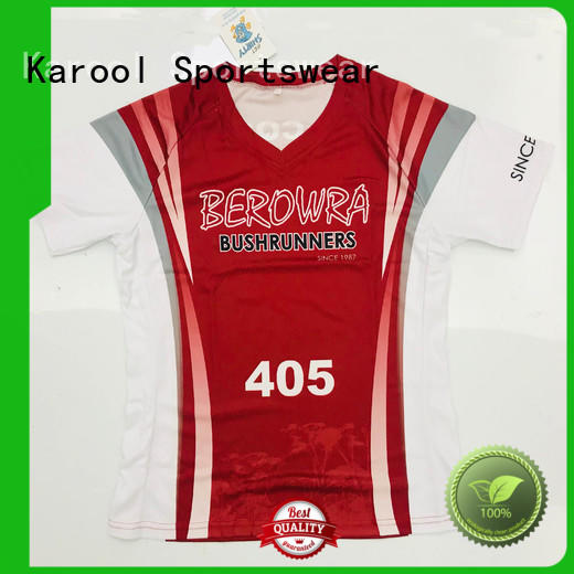 Karool running apparel customization for children