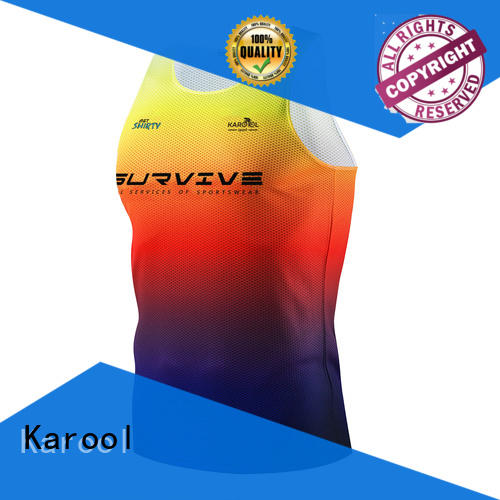 Karool racerback running apparel directly sale for children