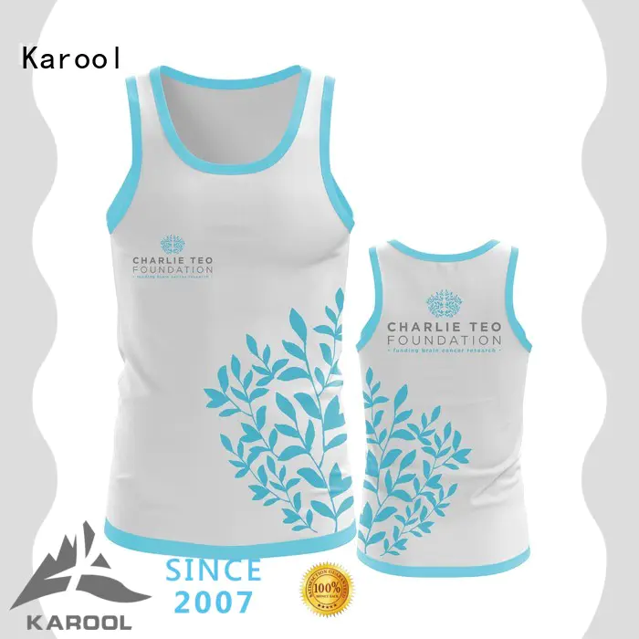 Karool running t shirt wholesale for short run