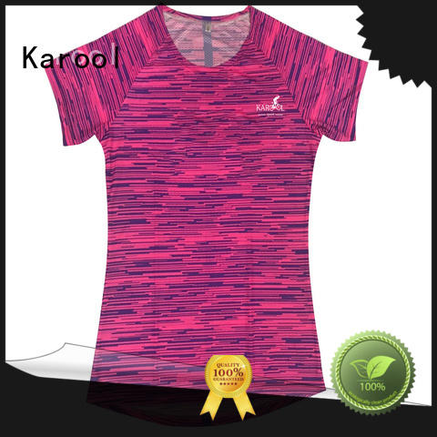 Karool low collar running sportswear customization for men