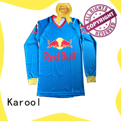 Karool comfortable custom running shirts supplier for sporting