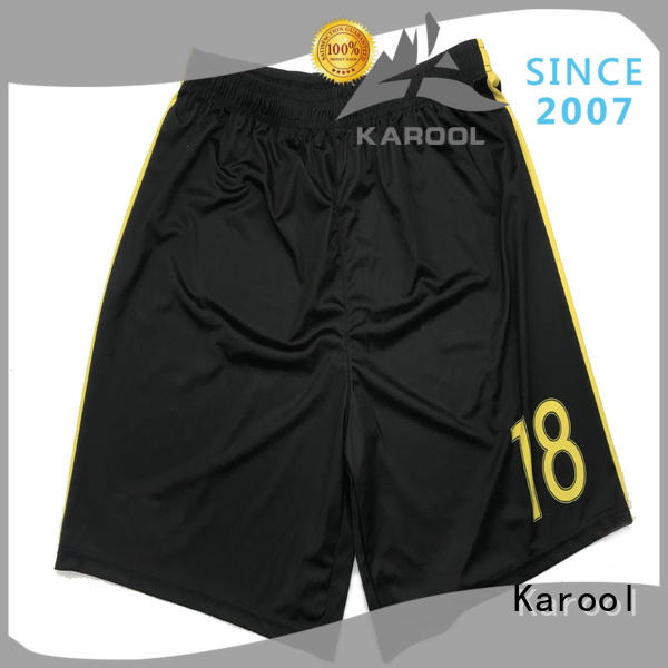 Karool casual black running shorts customization for women