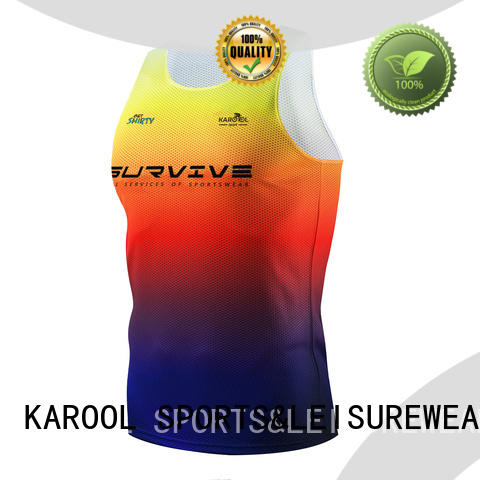 Karool elite running t shirt supplier for sporting