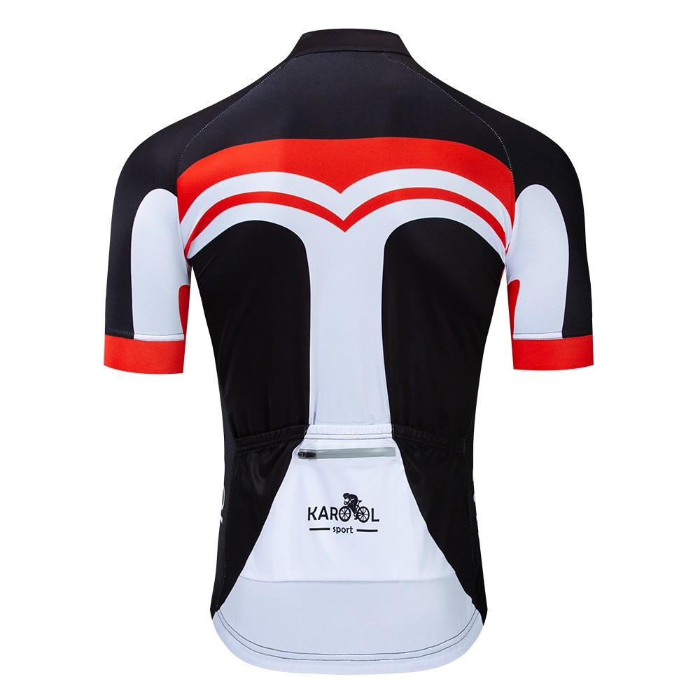 Karool breathable cool cycling jerseys with good price for children-2