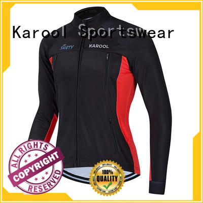 Karool windproof cycling jacket customization for men