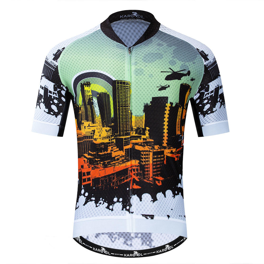 Karool modern design cycling jersey manufacturer for men-1