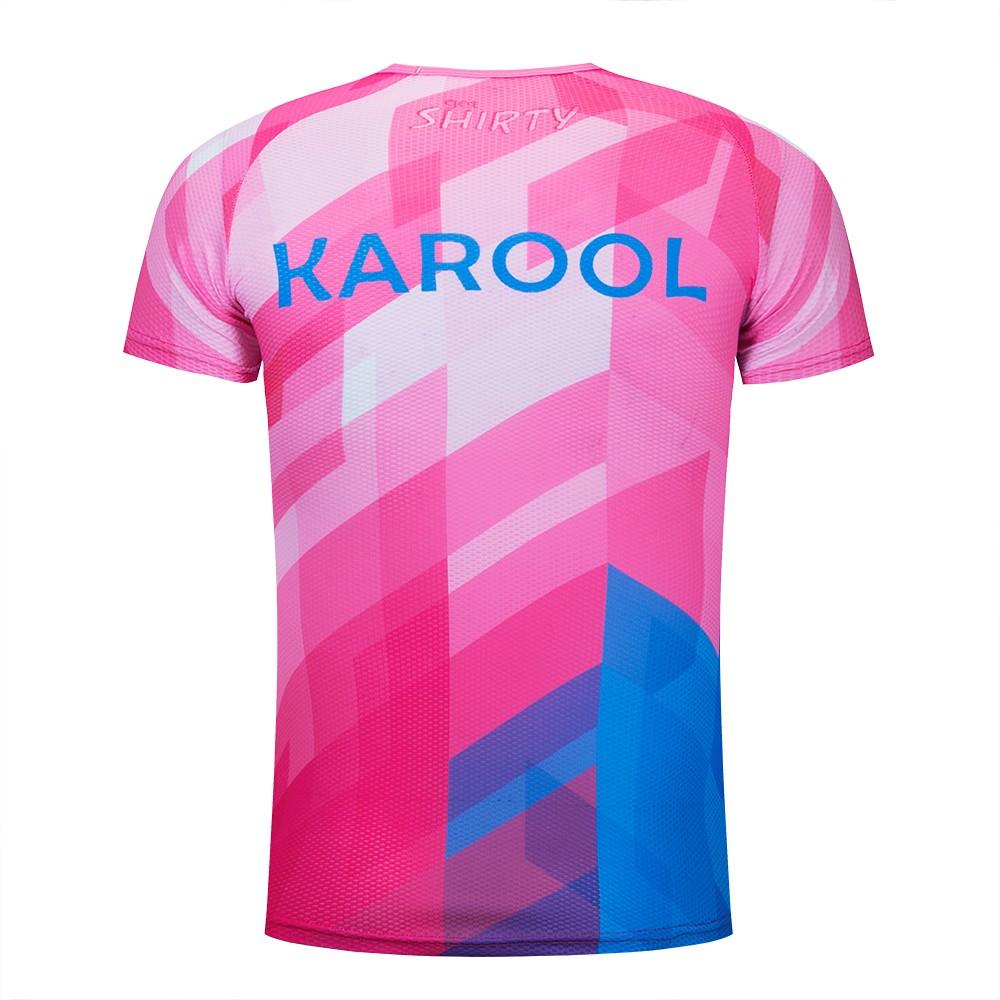 Karool comfortable custom running shirts wholesale for short run-2