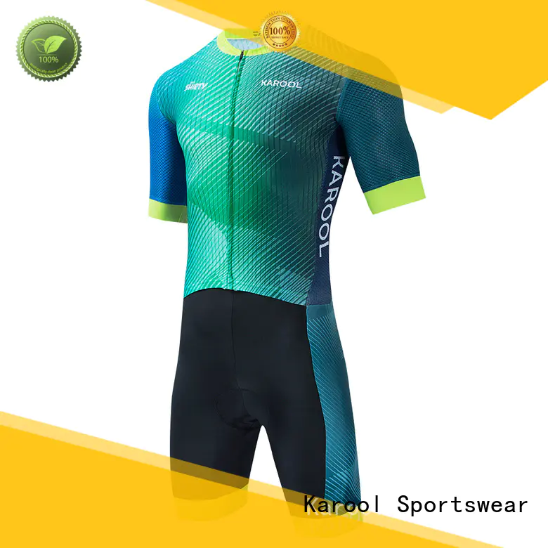 Karool high quality cycling skinsuit supplier for men