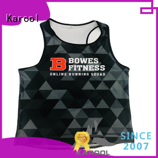 Karool custom running shirts customized for basket ball